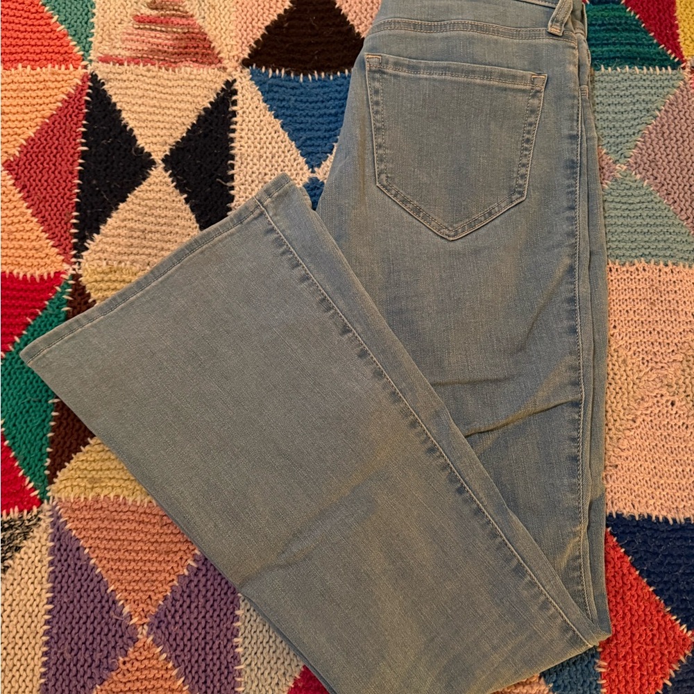 Hollister Blue Boot Cut Jeans Soft Denim